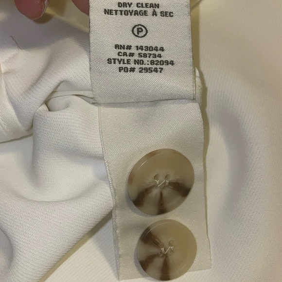 New Bagatelle Collection Off White Trench Coat jacket - Picture 15 of 17